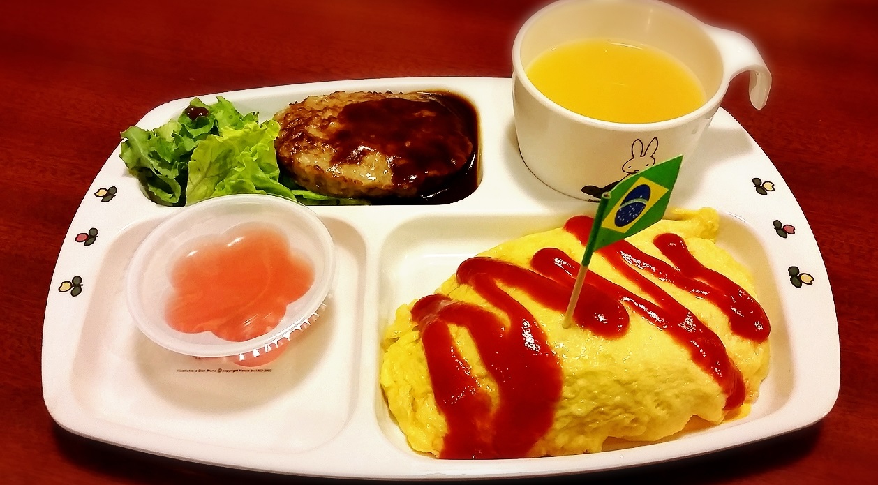 飲食店・レストランでの待ち時間に子供と親が一緒にできる暇つぶし_お子様ランチ